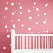 Cute Polka Dot DIY Removable Art Wall Stickers Home Bedroom Vinyl Decor 126PCS