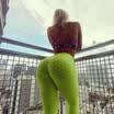 Womens Fitness Yoga Leggings Running Gym Sport High Waist Jogging Pants Trousers