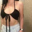 Fashion Women Crop Top Sleeveless Shirt Blouse T-shirt Bra Bralette Bustier