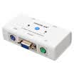 Shanze SAMZHE SZF-400A 4-port KVM switch manual PS2 interface mouse&keyboard multi-computer VGA switch monitor share with the original line