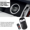 Phone Car Key Keyless Entry Fob Signal Guard Blocker Black Faraday Bag