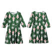 Mother&Daughter Christmas Dress Matching Women Girls Casual Family Clothing
