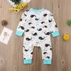 Newborn Baby Girl Long Sleeve Romper Bodysuit Jumpsuit Outfits Sunsuit Clothes