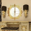 SilverGold 3D Acrylic Mirror Stickers DIY Modern Window Decor Home Decor Mural