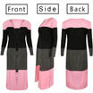 Women Slim Long Coat Trench Jacket Overcoat Outwear Casual OL Tops Outwear