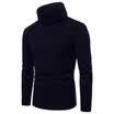 Mens Winter Warm Cotton High Neck Pullover Jumper Sweater Tops Turtleneck UK
