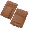 CREDIT CARD HOLDERMENS LUXURY SOFT QUALITY LEATHER WALLET LEATHER DOLLAR CLIP