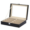 8-Slot Eyeglasses Display Box Sunglasses Storage Organizer High-end Eyeglasses Display Box