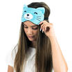 US New Cute Bunny Eye Mask Shade Cover Rest Eyepatch Blindfold Shield For Sleep