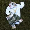 UK Infant Newborn Baby Boy Romper Tops Pants TrousersHat 3PCS Outfit Clothes