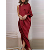 Women Boho Floral Maxi Long Dress Summer Evening Party Beach Slit Spilt Sundress