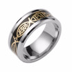 NeillieN hot supply religious wind Christian Jesus JESUS letters titanium steel ring hand jewelry wholesale