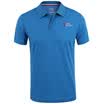 Elmont ALPINT MOUNTAIN outdoor sports POLO quick dry quick dry breathable collar short sleeve speed dry suit compassion fitness training suit 640-512 sea blue XL