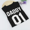 DADDY DADDYS GIRL Father Daughter T shirt Top Family Matching Tee Clothes NM