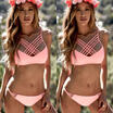 2018 Women Bikini Set Swimwear Bandage Push-Up Padded Swimsuit Bathing Beachwear