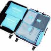 Jingdong Supermarket space studio large travel bag 6 sets of finishing bag bag package travel travel suit rose red