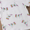Toddler Kids Baby Boys Girls Summer Short Sleeve Unicorn Tops T-shirt Clothes