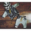 Newborn Infant Kid Baby Boy Clothes Top Hoodies T shirt Long Pants Outfits Set A