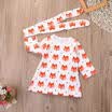 Newborn Infant Baby Girls Skirt Dress Tops Headband 2pcs Outfit Clothes US Stock