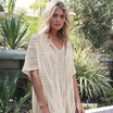 NeillieN sexy crochet hollow swimsuitknitting dustcoatBathing beach Knitted Blouseswimsuit