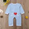 Newborn Baby Boy Girl 100 Cotton Romper Jumpsuit Long Pants Outfits Clothes USA