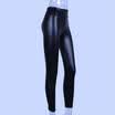 High Waist Leggings Mat Wet Look Stretch Faux Imitation Leather Full Length Lady