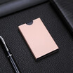 Men Aluminum ID Credit Card Holder RFID Protector Money Wallet Clip Card Case