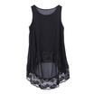 Plus Size Women Chiffon Sleeveless Blouse Ladies Sexy Loose Casual Vest Tank Top