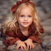 Baby Kid Girls Summer Long Sleeve Dress Party Pageant Princess Dress Headband UK