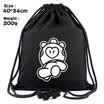 KPOP Bangtan Boys BTS BT21 TATA COOKY CHIMMY RJ Drawstring Bag Backpack Rucksack