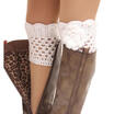 Women Winter Warm Crochet Knitted Boot Socks Cuffs Liner Leg Warmers Leggings