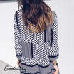 New Women Blouse Long Sleeve Ladies Sexy V-Neck T Shirt Casual Loose Short Dress