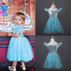 Children Baby Kids Girls Party Sequins Tulle Lace Tutu Summer Casual Dress 2-11Y