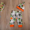 AUStock Infant Baby Boy Girl Halloween Rompers Pants Legging Outfit Clothes 3pcs