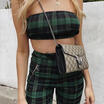 US STOCK Womens 2 Piece Crop Top Jumpsuit Ladies Sleeveless Cut Out Playsuit
