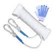 Pioneer with wire core slow down escape safety rope climbing rock climbing outdoor training survival life rescue rescue flood relief rope self-help non-fire fire rope 10 meters 3 floor