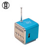 WH TDV26 Portable Mini Stereo Super Bass MP3 Speaker SD TF USB FM Radio Music Player Inserted Card Speaker Radio Player