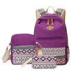 3 x Fashion Women Girls Travel Canvas Rucksack Backpack Tote School Shoulder Bag