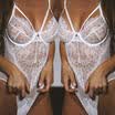 Women SexySissy Lingerie Lace Babydoll Bodysuit Thong Underwear Nightwear S-XL