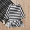 Summer Cute Kids Toddler Baby Girl Clothes Stripe Tutu Dress Party Dress