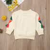 UK New Toddler Kids Baby Girls Long Sleeve Autumn Clothes Crew-Neck T-Shirt Tops