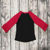 Casual Toddler Baby Girl New Year Ruffle & Long Sleeve Tops Tee Shirt Clothes US