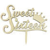 LOVE Cake Topper Sparkle Glitter Wedding Birthday Decorating Engagement Party