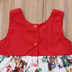 Xmas Christmas Flower Girl Dress Princess Baby Party Dress Kid Pageant Dress NEW