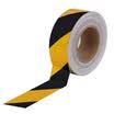 Interesting black&white twill twill width 5cm long 457 meters safe area warning line wall paste floor logo reflective film warning tape