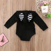 Newborn Infant Baby Boy Girl Romper Hooded Jumpsuit Bodysuit Warm Clothes Outfit