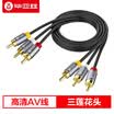 Biaz color line component video cable 15 m three to three lotus head line 3RCA male to male cable TV set-top box conversion HD AV line of sight Y19-15M