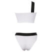 Women Three Quarters Push Up Lingerie Bandage Sports Underwear Set BraPants