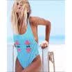 Womens One Piece Beach Swimsuit Swimwear Bathing Monokini Push Up Padded Bikini