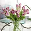 Multicolor Tulip Silk Flowers Bridal Hydrangea Party Decor Wedding Room 1PCS